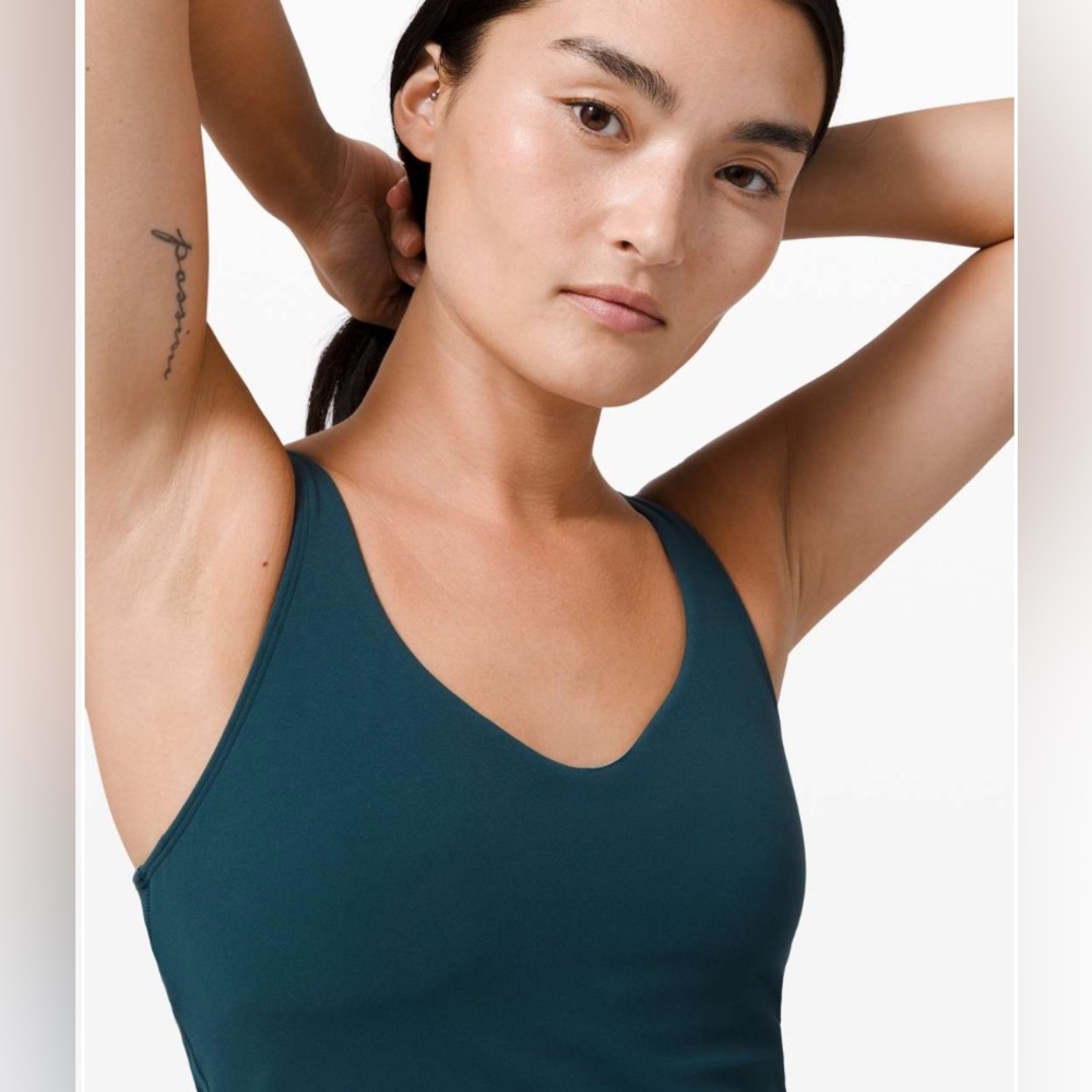 Lululemon Align Tank ‘Submarine’ Size 10 - Picture 2 of 5